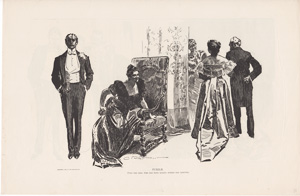 Charles Dana Gibson antique print